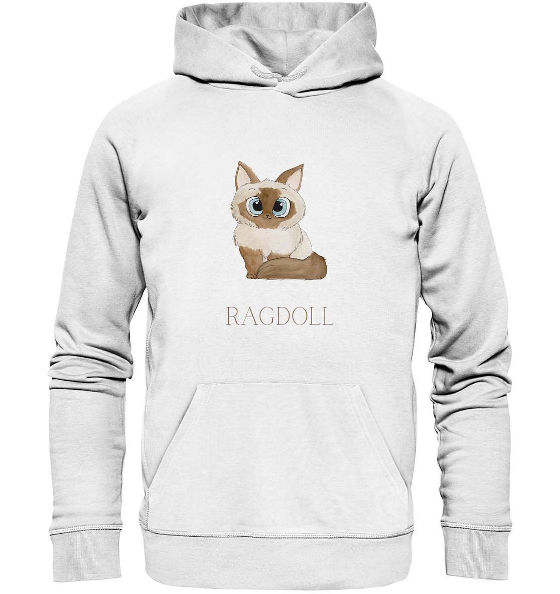 Ragdoll - Organic Basic Hoodie - wertvoll und geliebt 