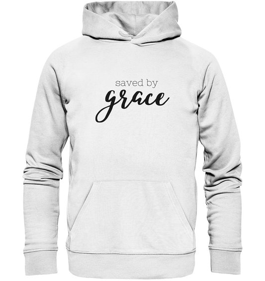 Saved by grace - Organic Basic Hoodie - wertvoll und geliebt 