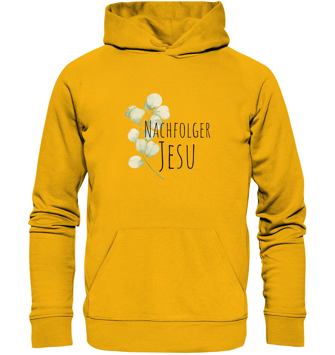 Nachfolger Jesu - Organic Basic Hoodie - wertvoll und geliebt 