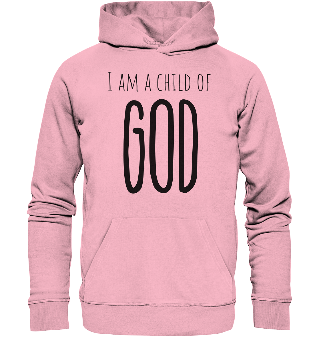 I am a child of God - Organic Basic Hoodie - wertvoll und geliebt 