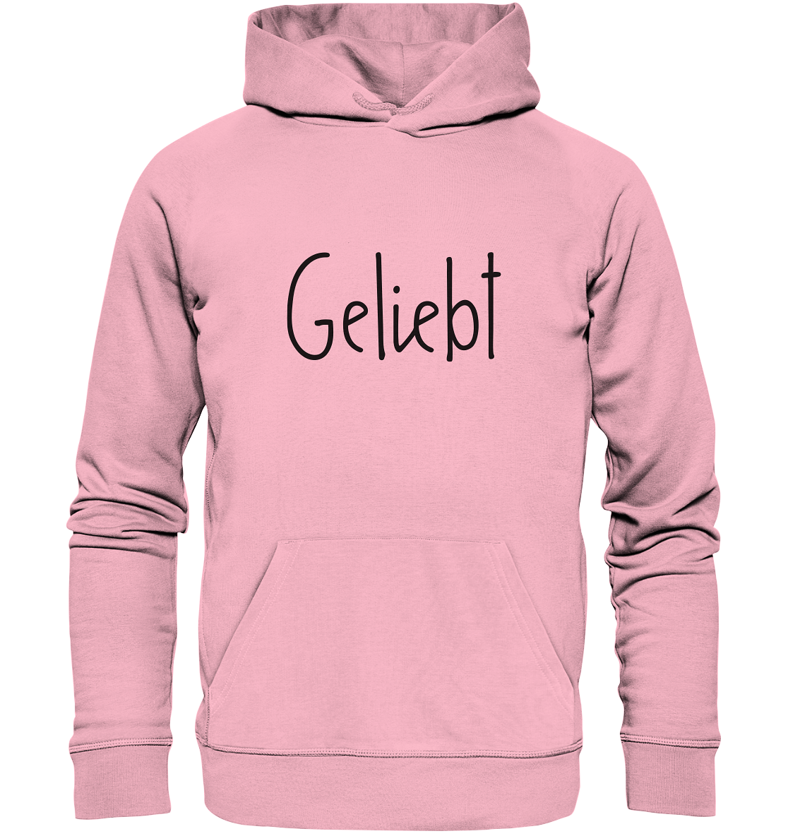 Geliebt - Organic Basic Hoodie - wertvoll und geliebt 