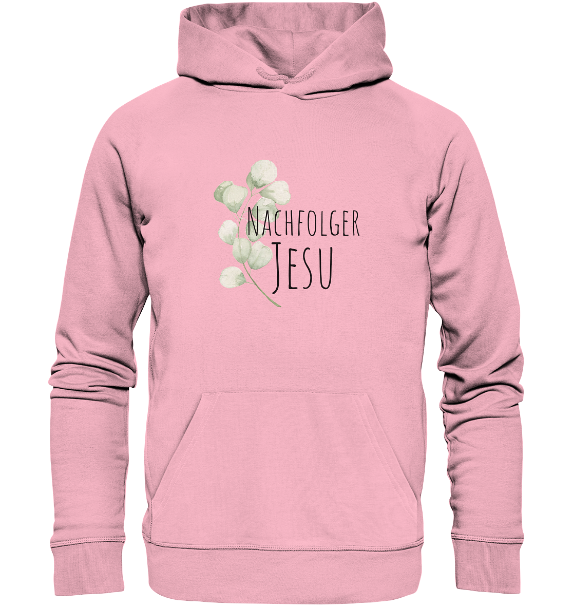 Nachfolger Jesu - Organic Basic Hoodie - wertvoll und geliebt 