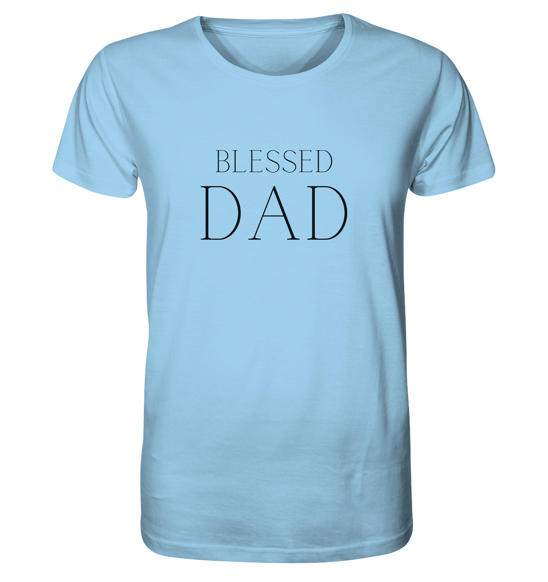 blessed dad - Organic Basic Shirt - wertvoll und geliebt 
