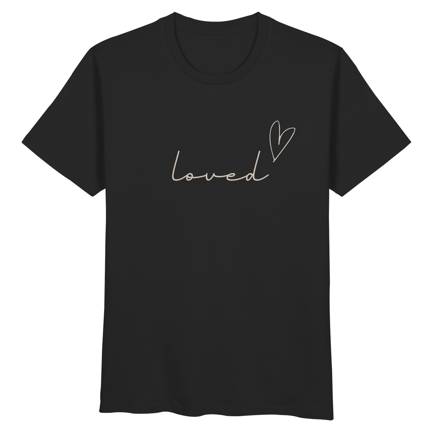 loved - Organic Basic Shirt - wertvoll und geliebt 
