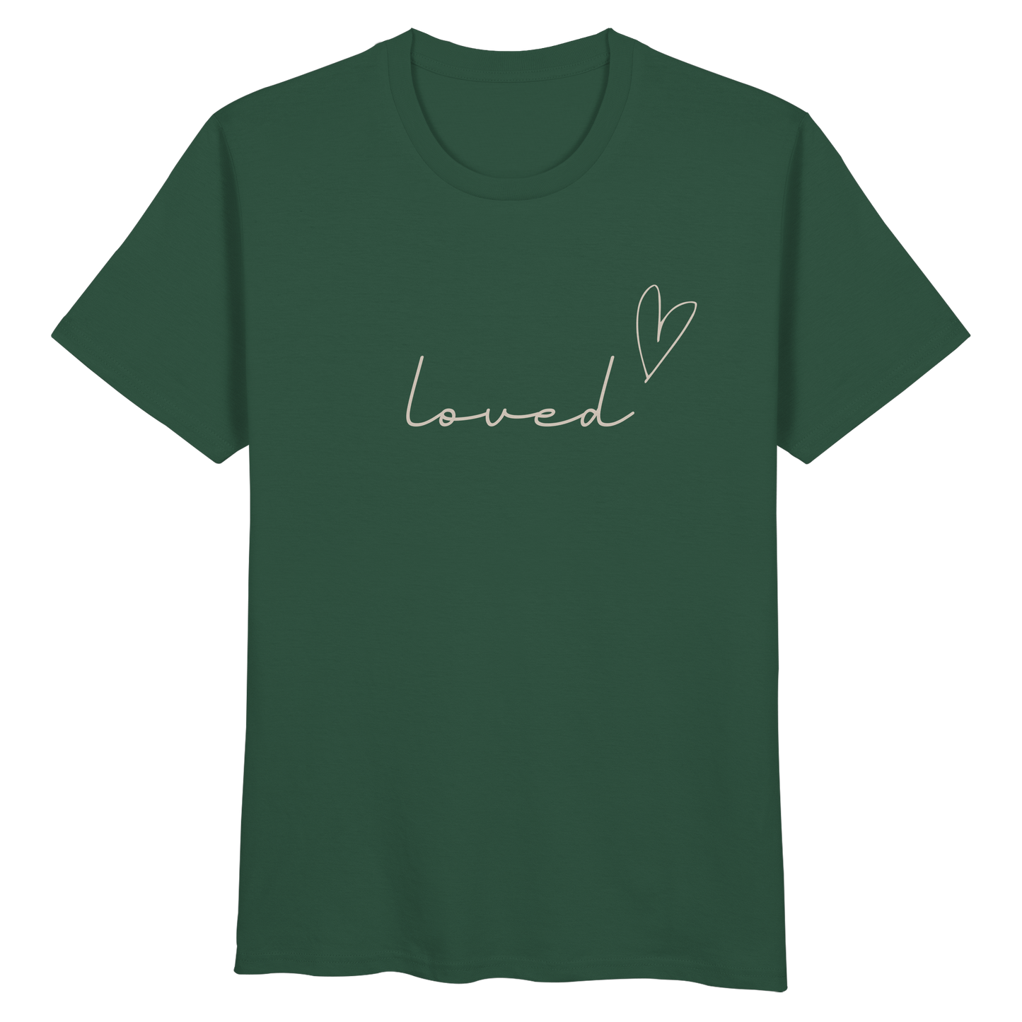 loved - Organic Basic Shirt - wertvoll und geliebt 