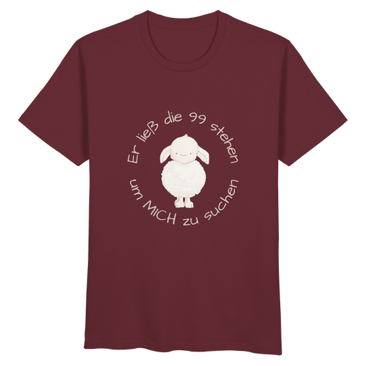 Er ließ die 99 stehen - Organic Basic Shirt - wertvoll und geliebt 