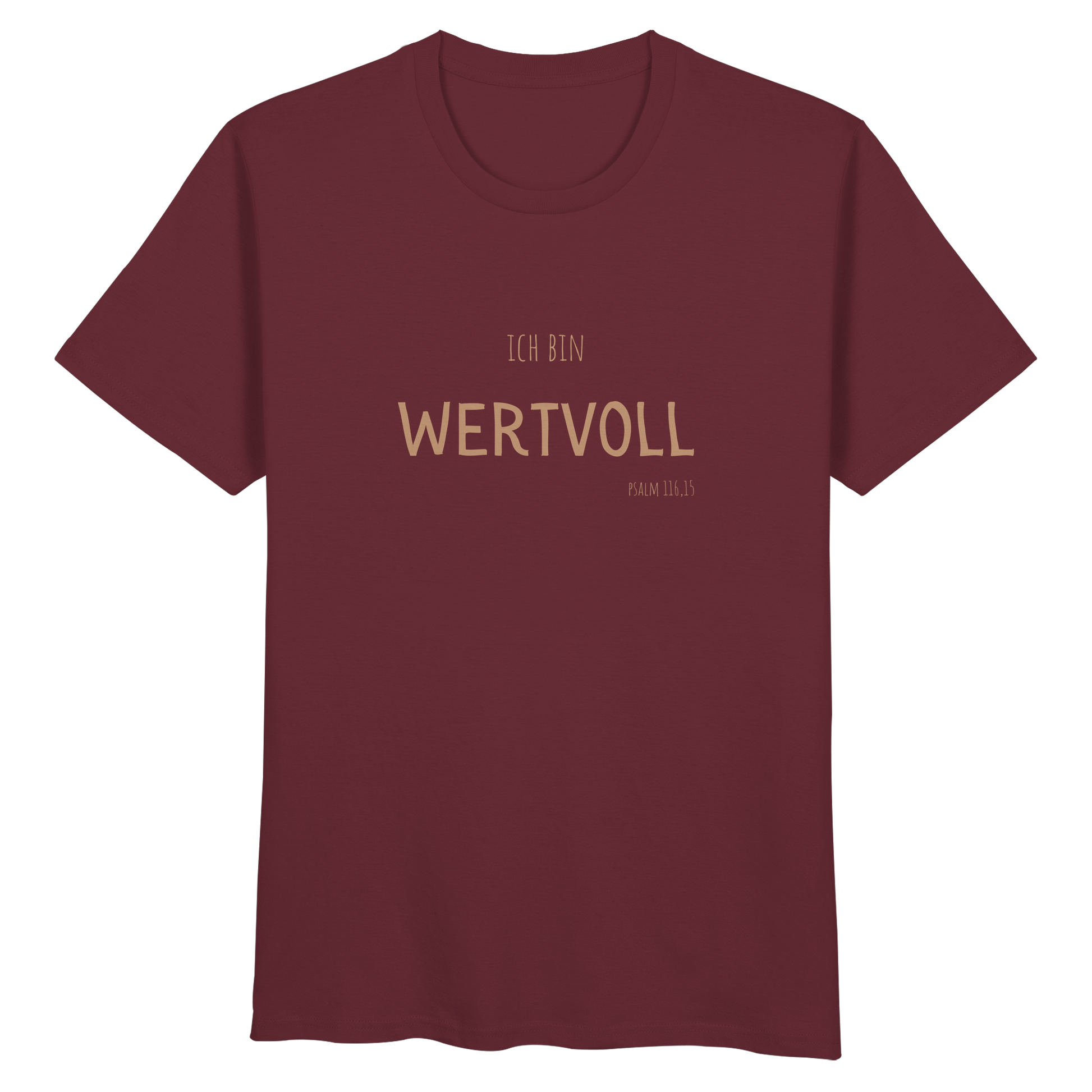 Wertvoll - Organic Basic Shirt - wertvoll und geliebt 