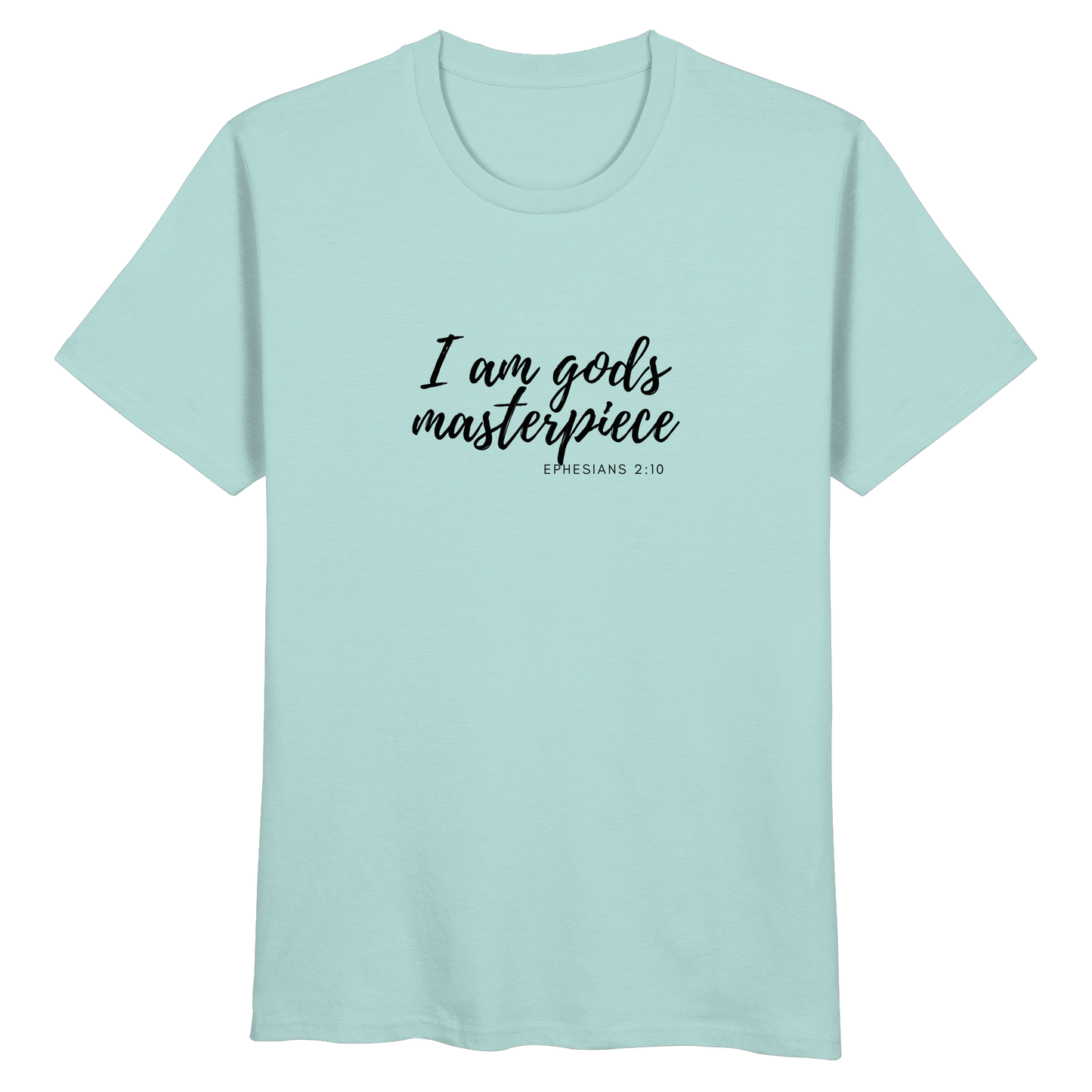 Gods Masterpiece - Organic Basic Shirt - wertvoll und geliebt 