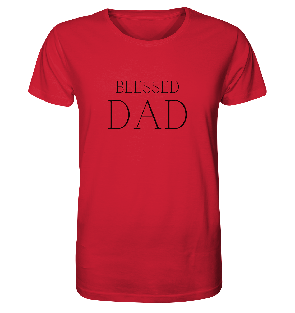 blessed dad - Organic Basic Shirt - wertvoll und geliebt 