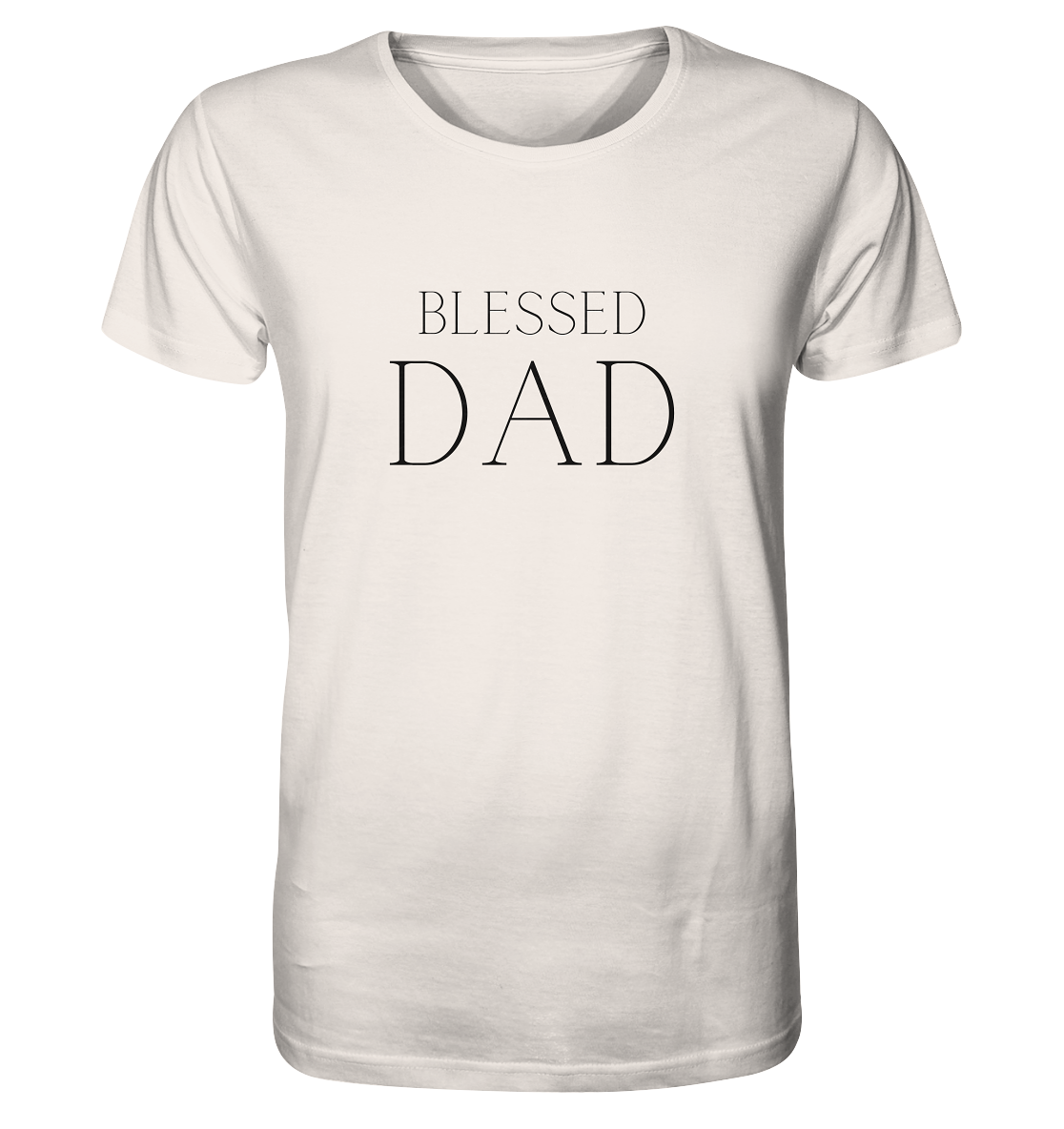 blessed dad - Organic Basic Shirt - wertvoll und geliebt 