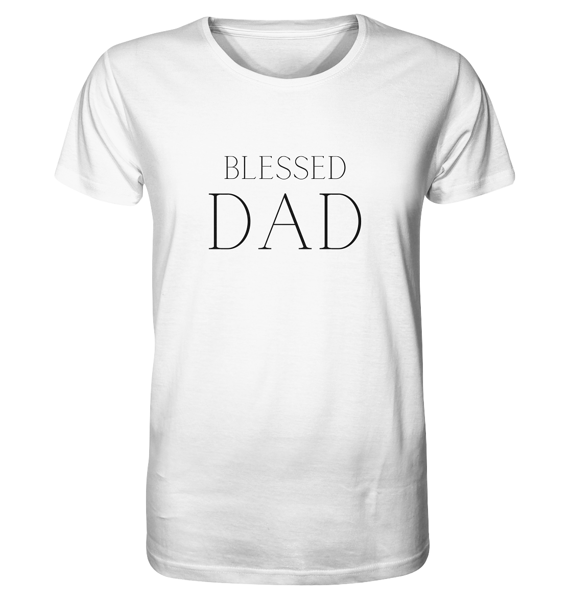 blessed dad - Organic Basic Shirt - wertvoll und geliebt 