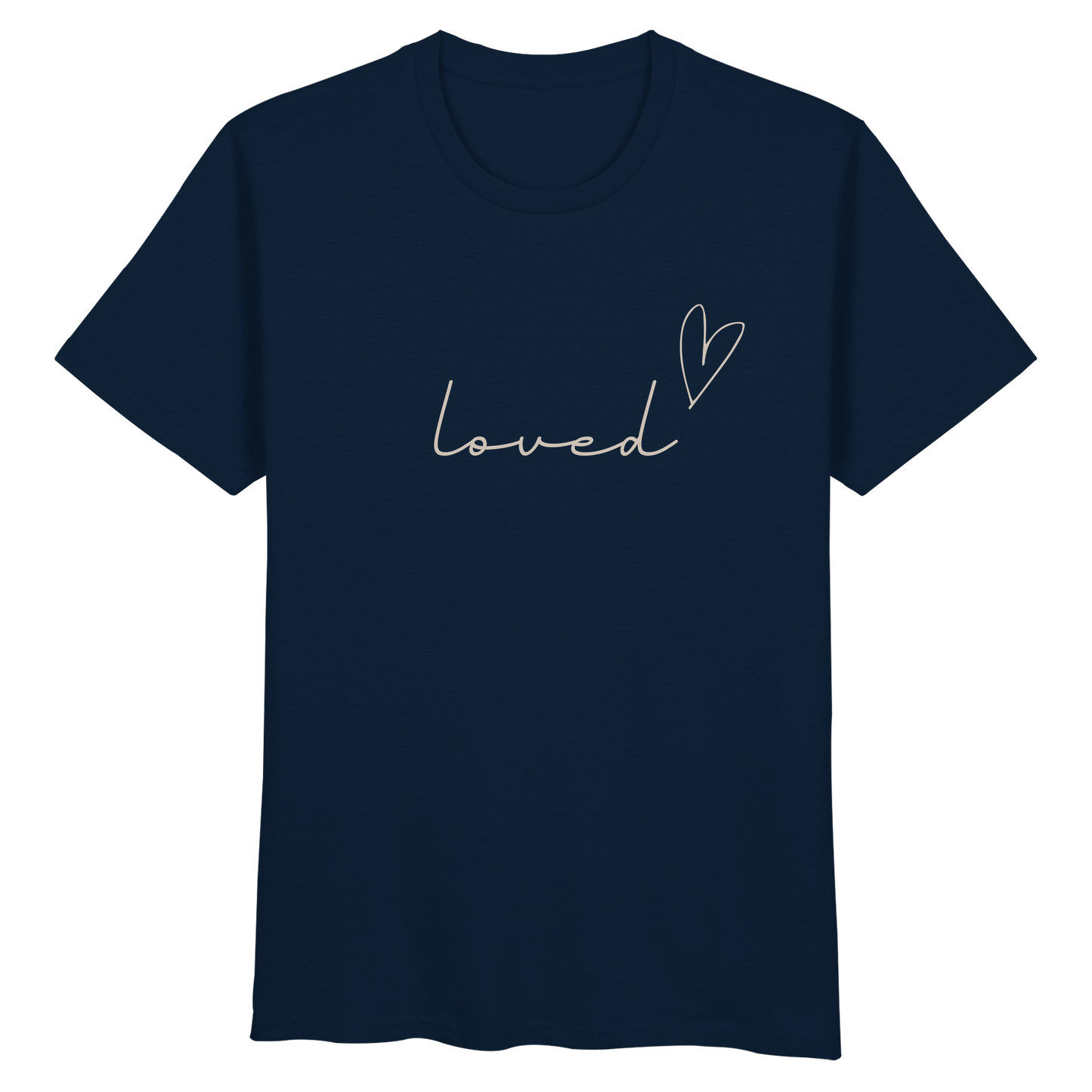 loved - Organic Basic Shirt - wertvoll und geliebt 