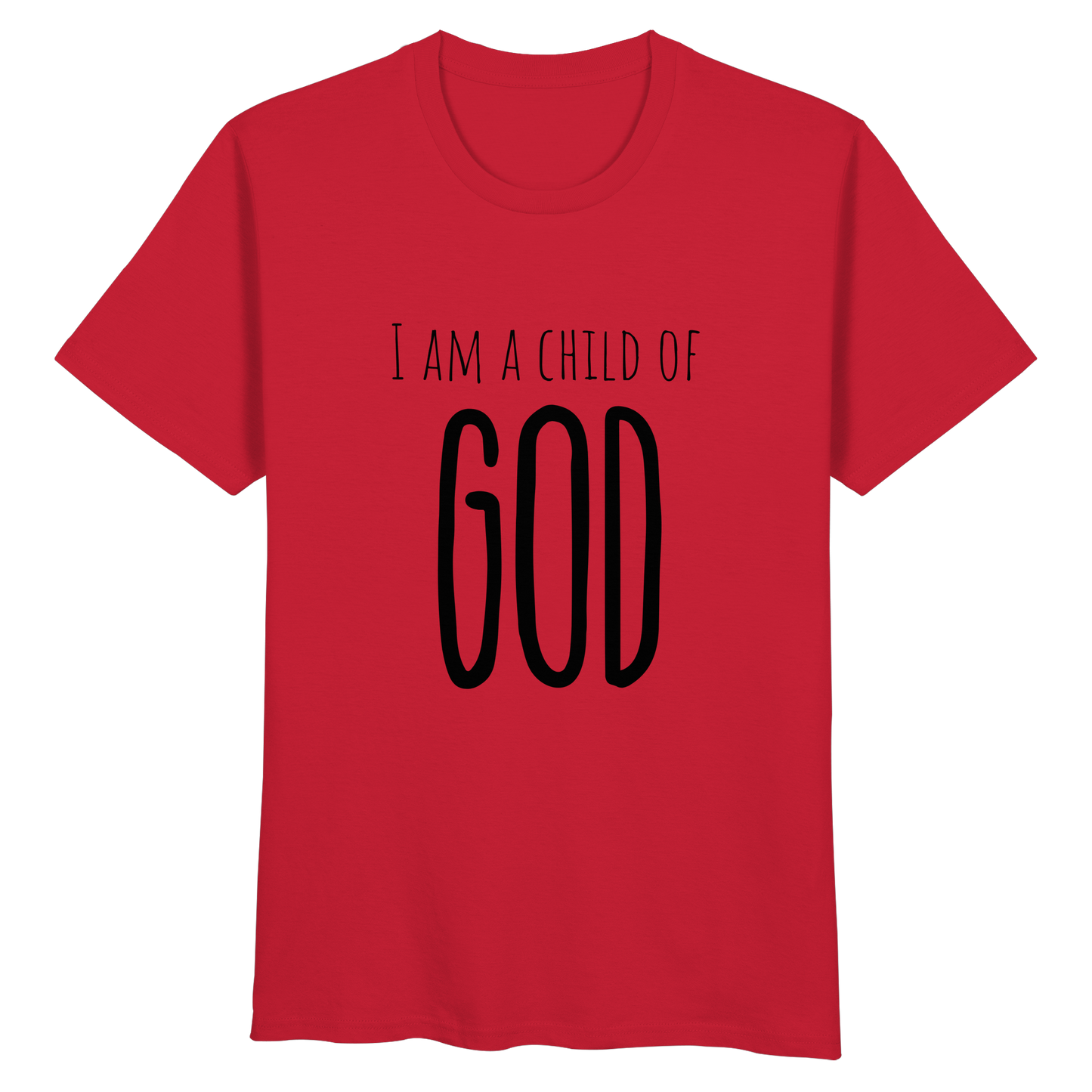 I am a child of God - Organic Basic Shirt - wertvoll und geliebt 