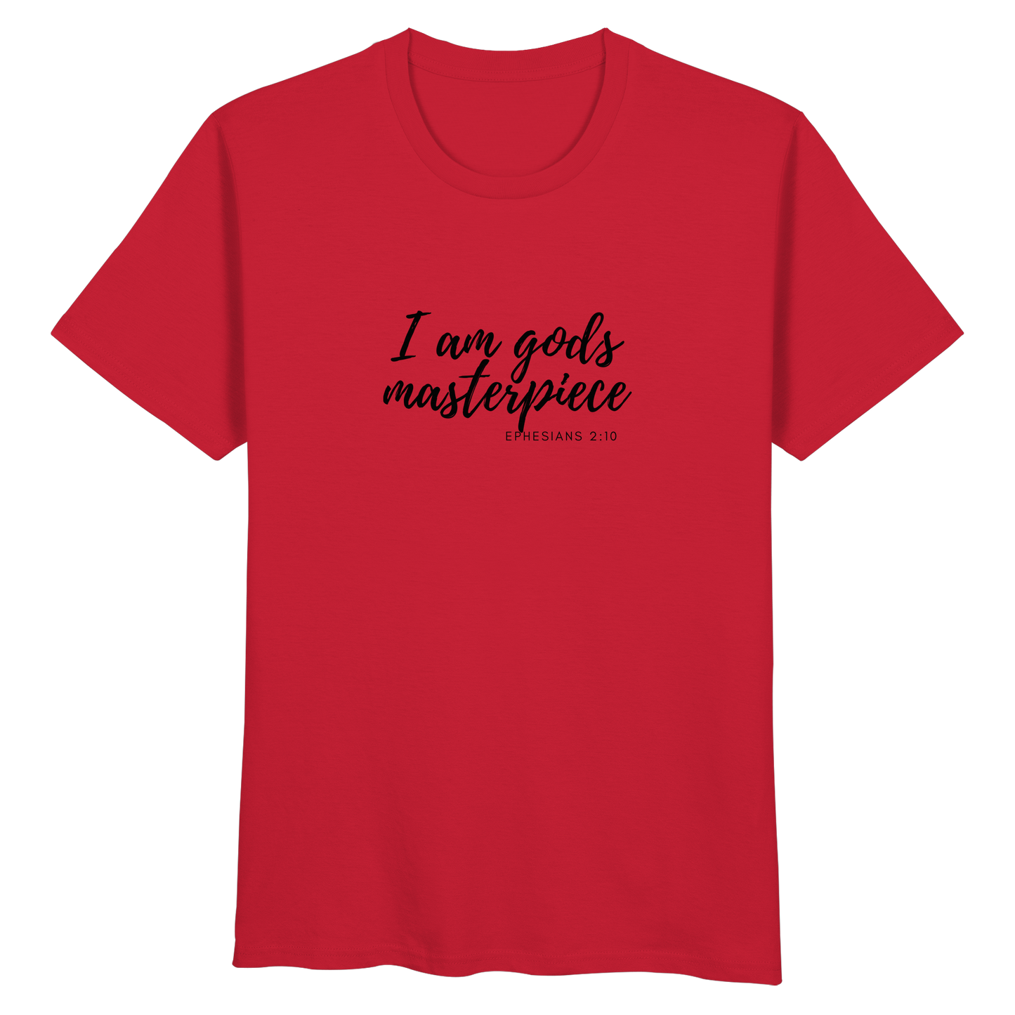 Gods Masterpiece - Organic Basic Shirt - wertvoll und geliebt 