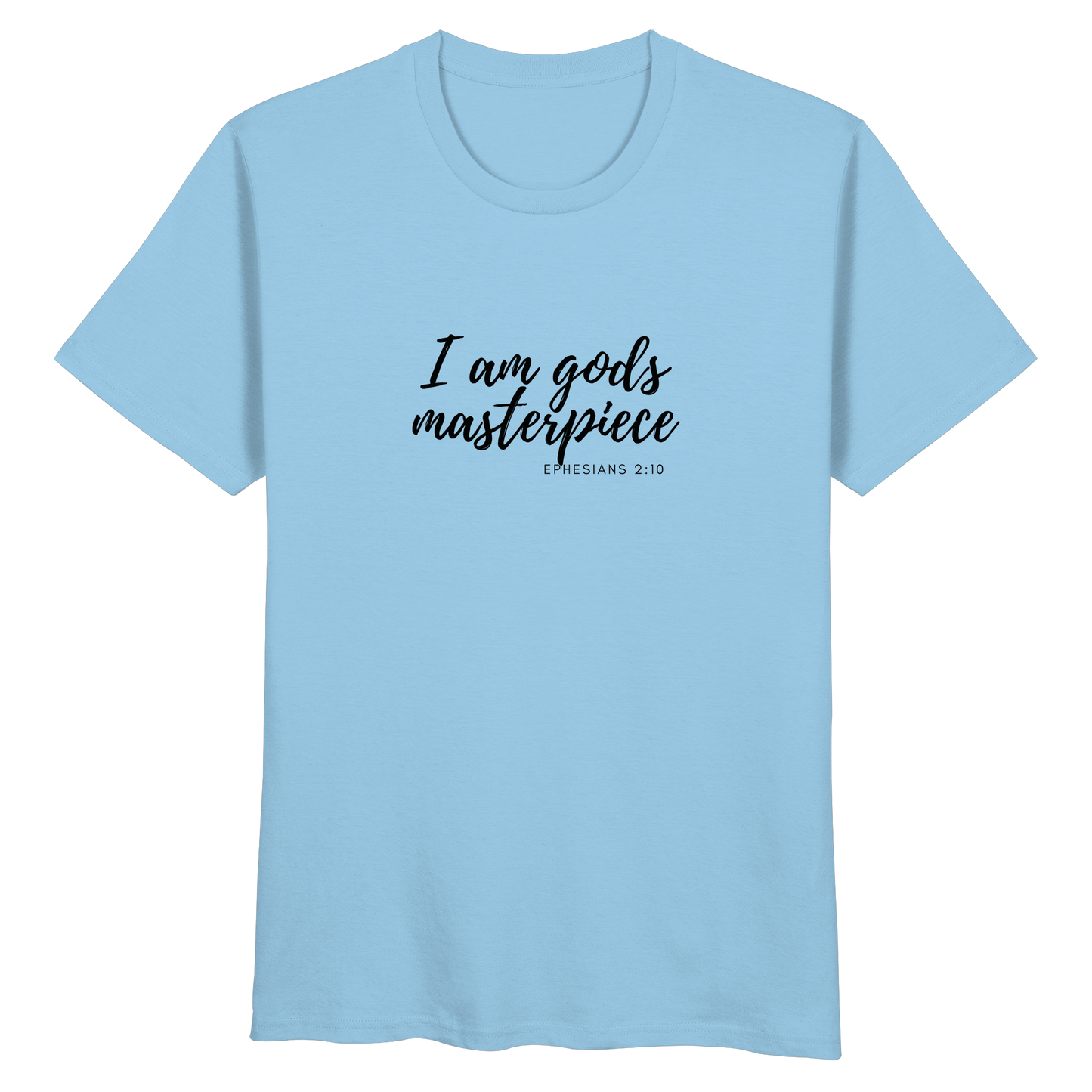 Gods Masterpiece - Organic Basic Shirt - wertvoll und geliebt 