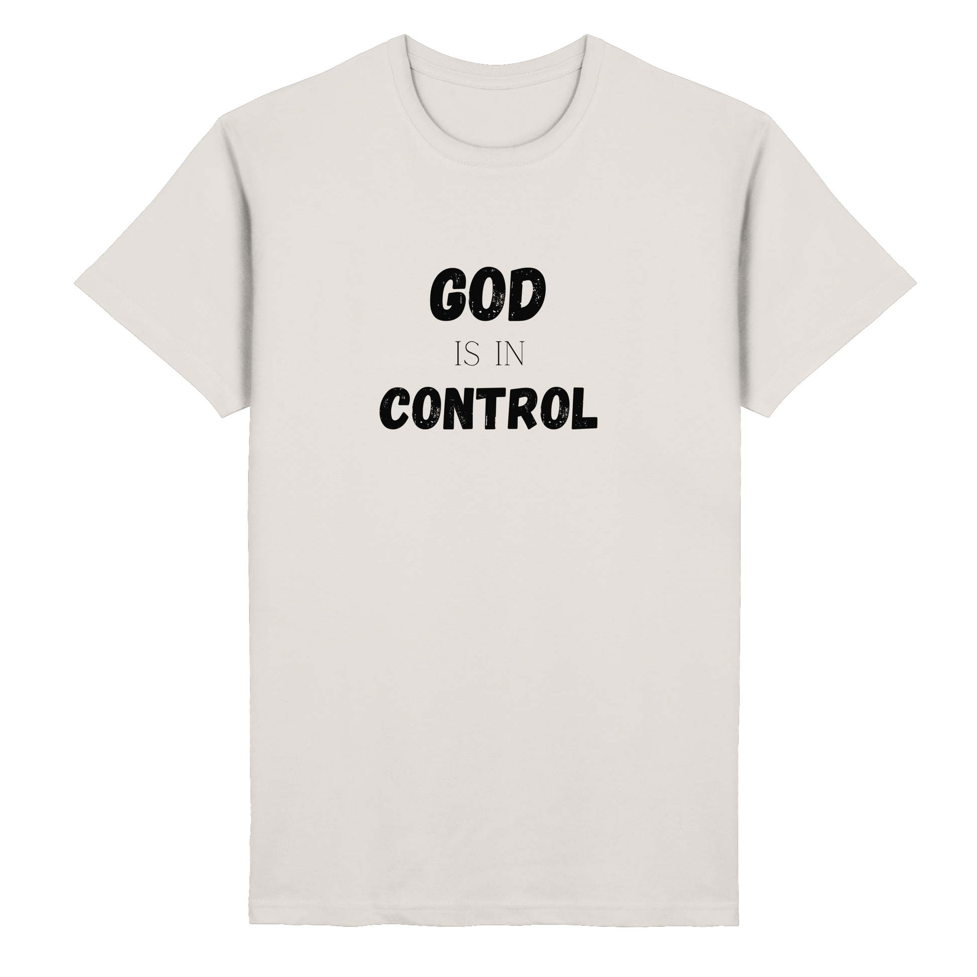 God is in control H - Organic Basic Shirt - wertvoll und geliebt 