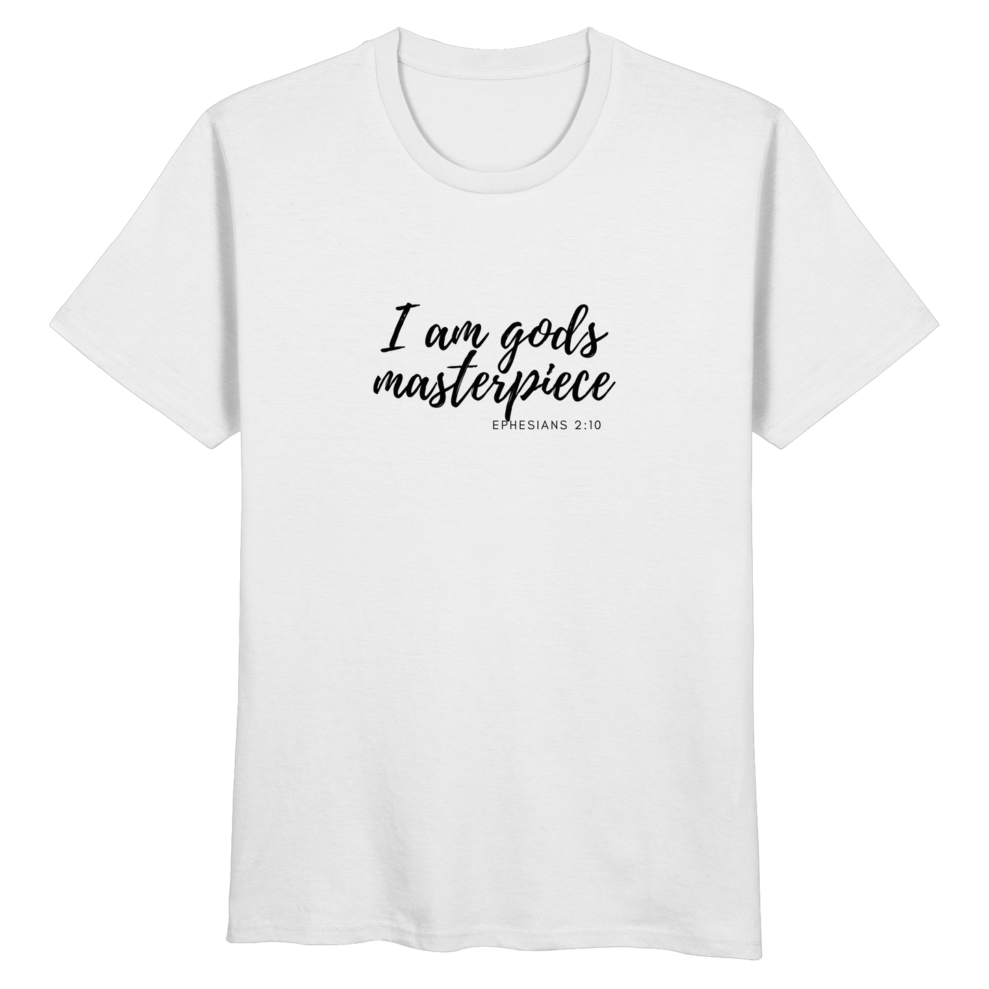 Gods Masterpiece - Organic Basic Shirt - wertvoll und geliebt 