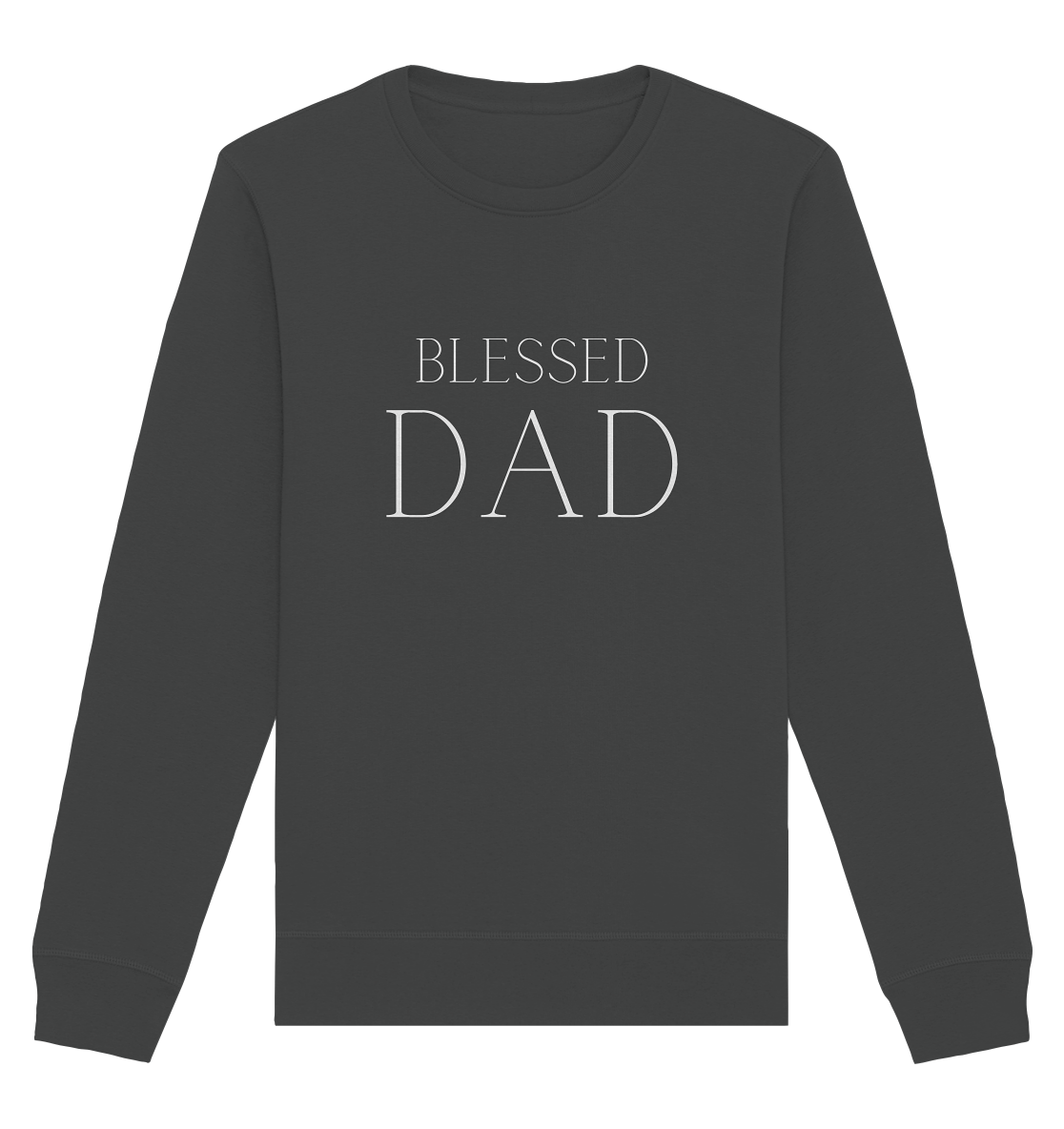 Blessed dad - Organic Basic Unisex Sweatshirt - wertvoll und geliebt 
