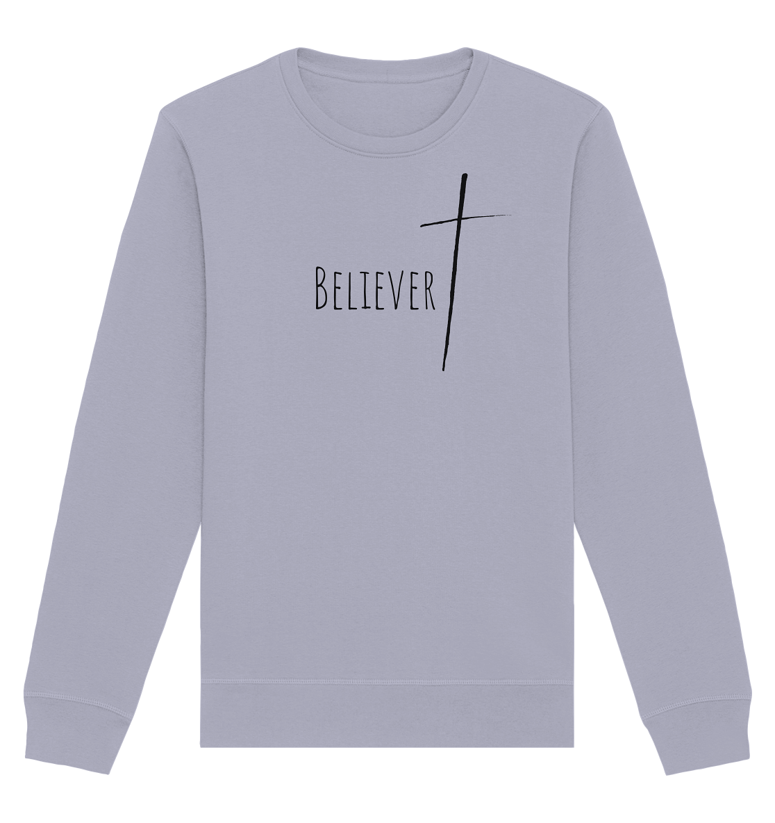 believer - Organic Basic Unisex Sweatshirt - wertvoll und geliebt 