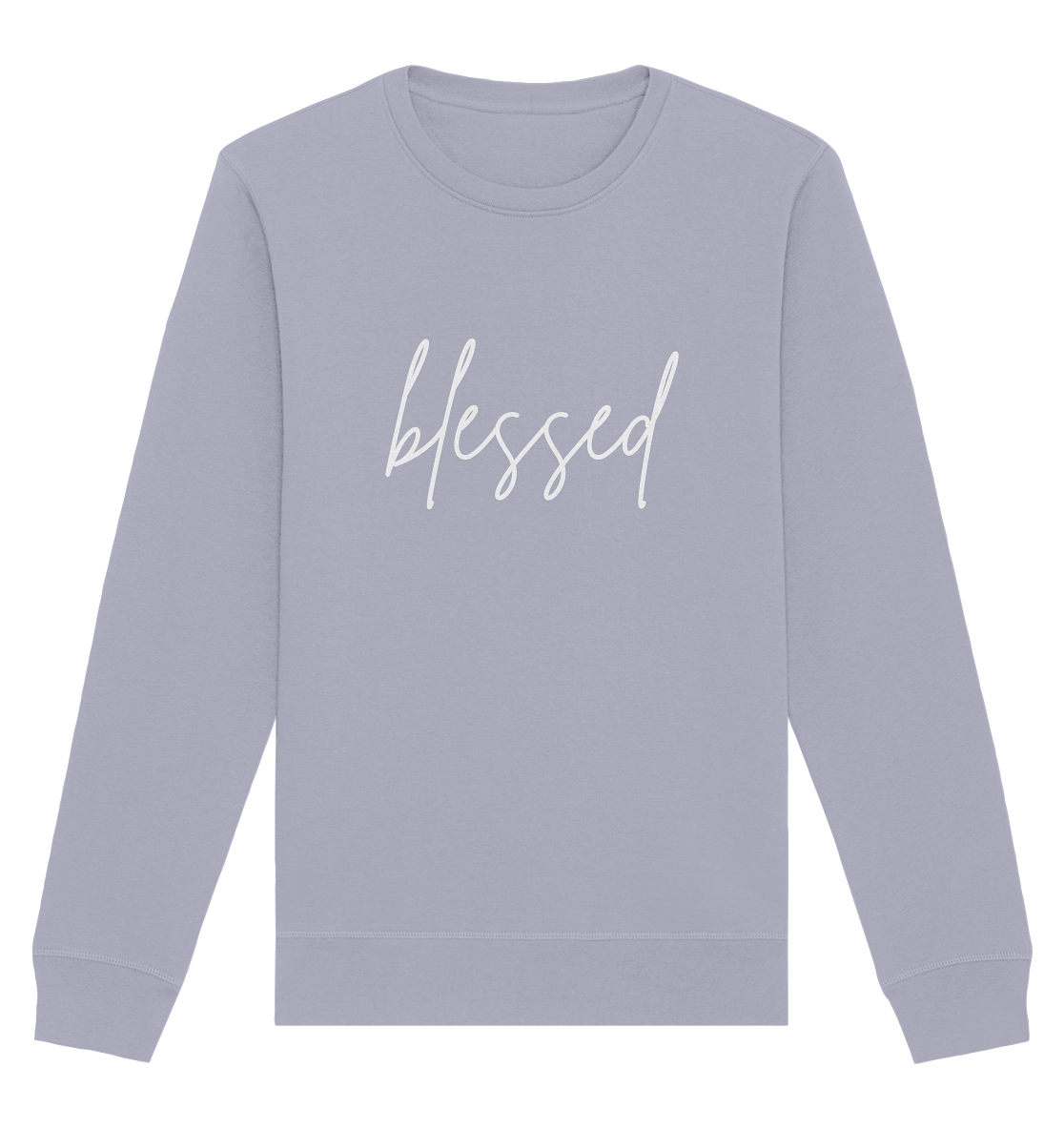 blessed - Organic Basic Unisex Sweatshirt - wertvoll und geliebt 