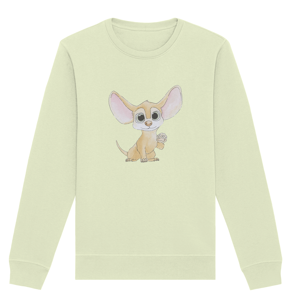 Milky - Organic Basic Unisex Sweatshirt - wertvoll und geliebt 