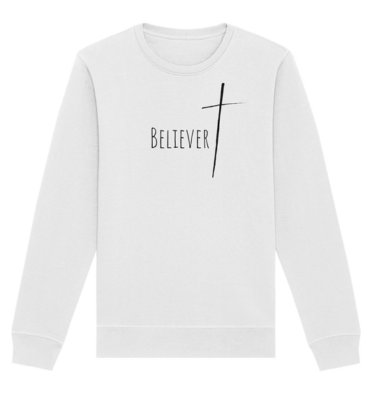 believer - Organic Basic Unisex Sweatshirt - wertvoll und geliebt 