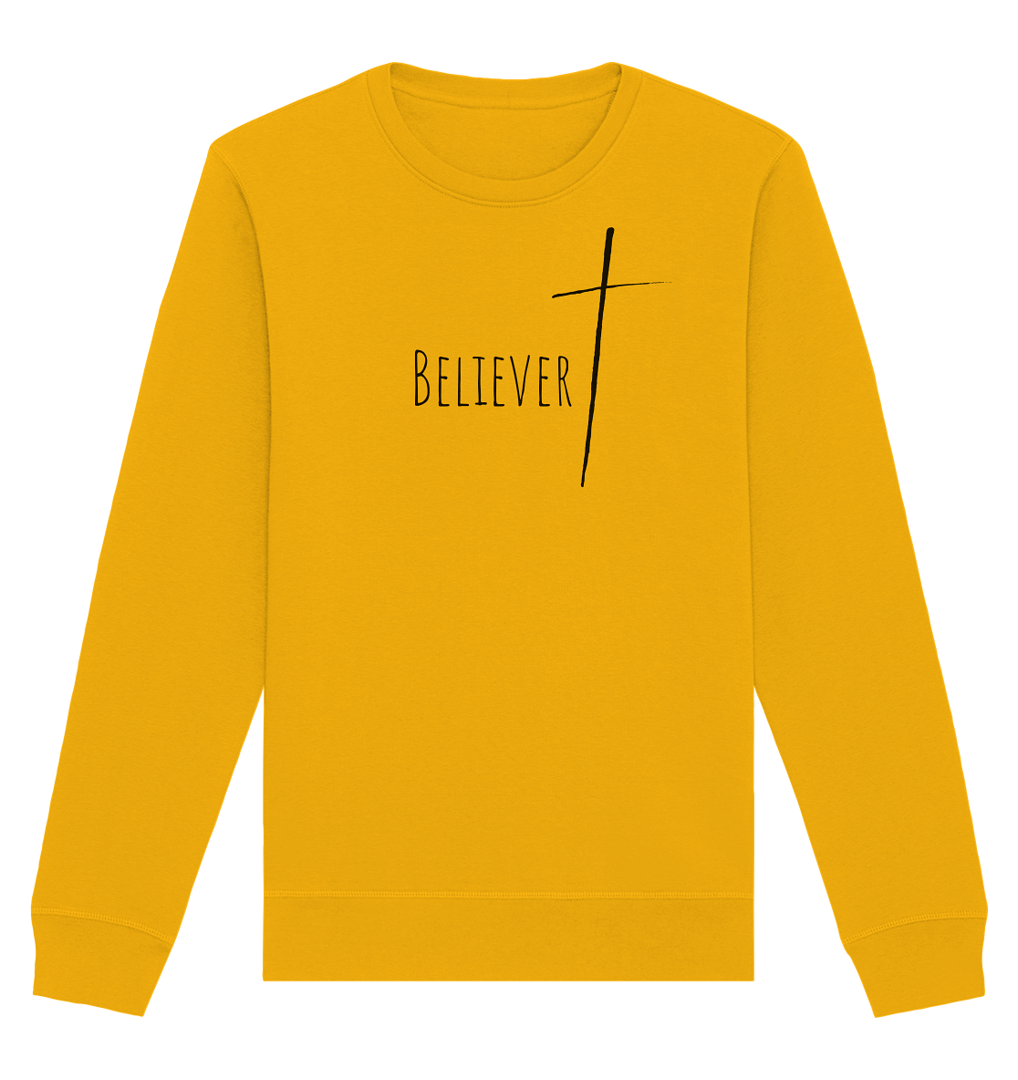 believer - Organic Basic Unisex Sweatshirt - wertvoll und geliebt 
