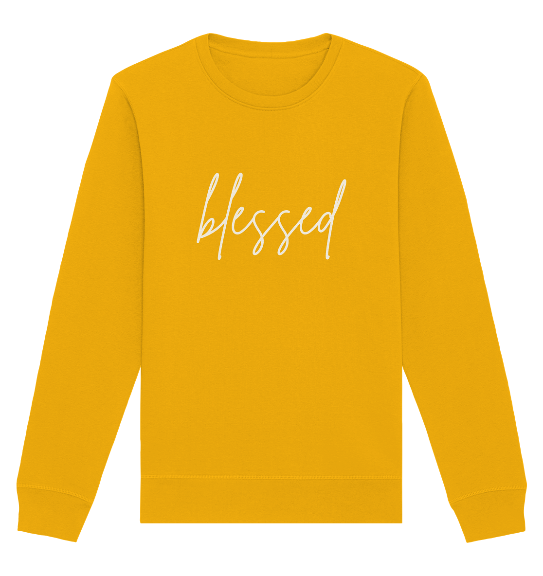 blessed - Organic Basic Unisex Sweatshirt - wertvoll und geliebt 