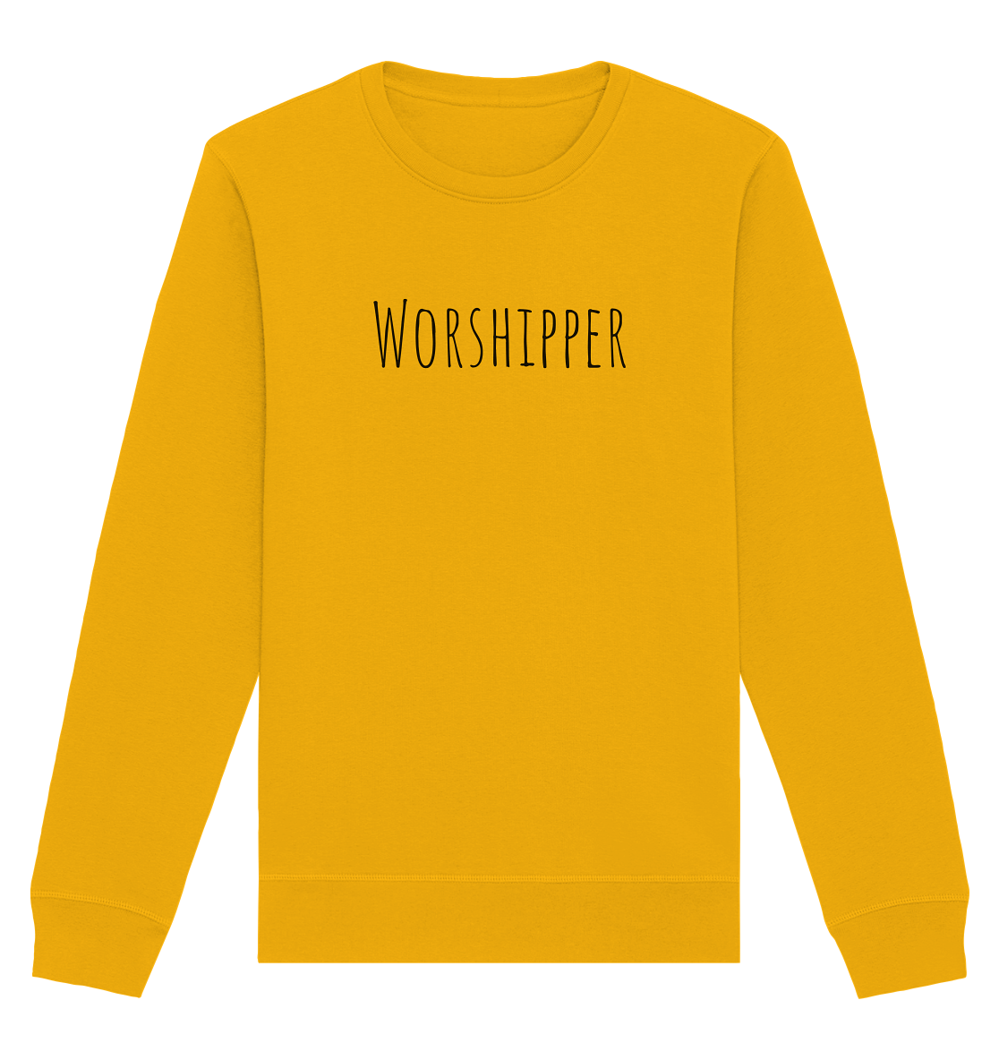 Worshipper - Organic Basic Unisex Sweatshirt - wertvoll und geliebt 
