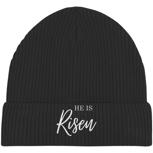 He is Risen - Organic Fisherman Beanie