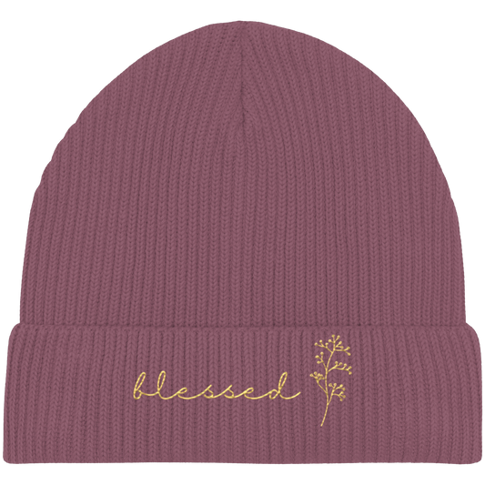 blessed - Organic Fisherman Beanie