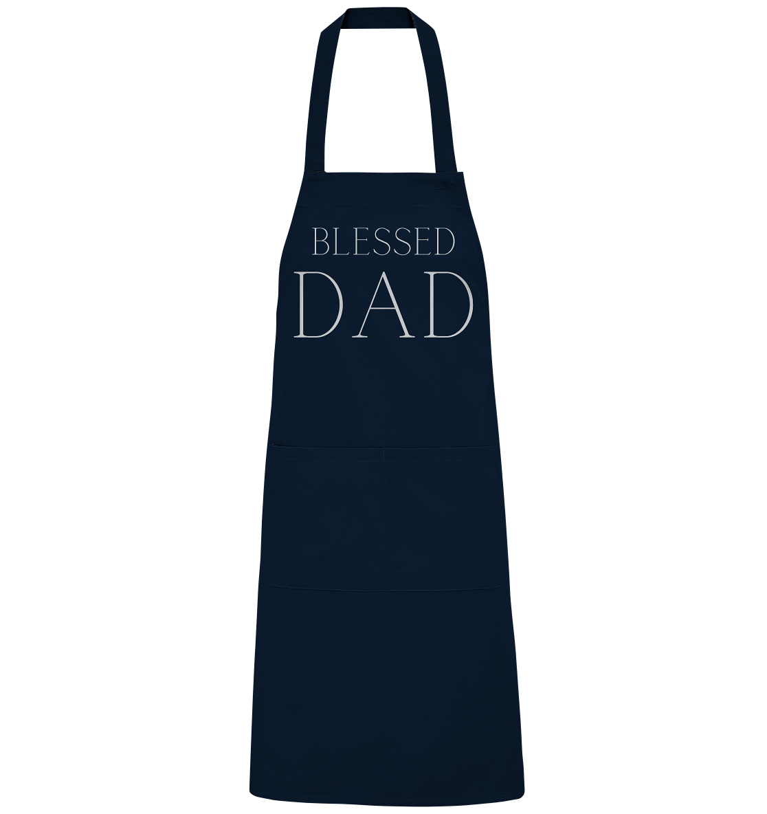 blessed dad - Organic Grillschürze - wertvoll und geliebt 