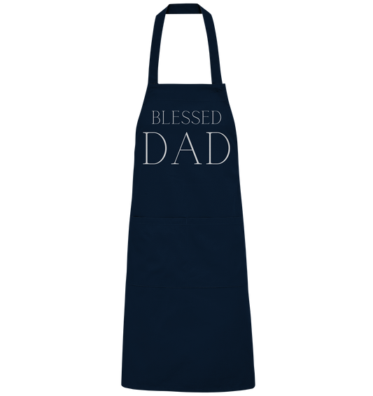 blessed dad - Organic Grillschürze - wertvoll und geliebt 