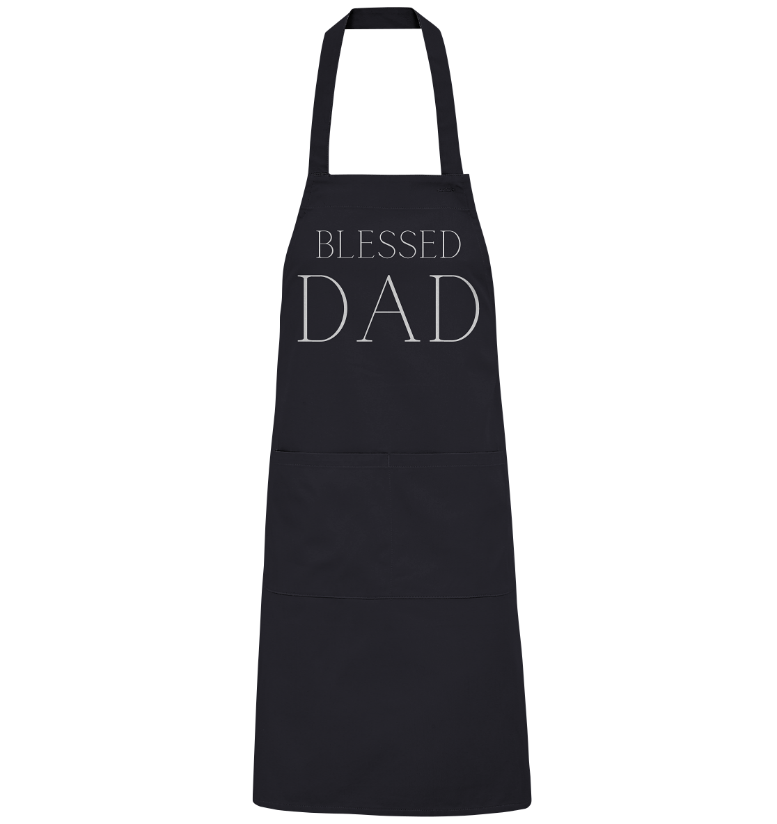 blessed dad - Organic Grillschürze - wertvoll und geliebt 