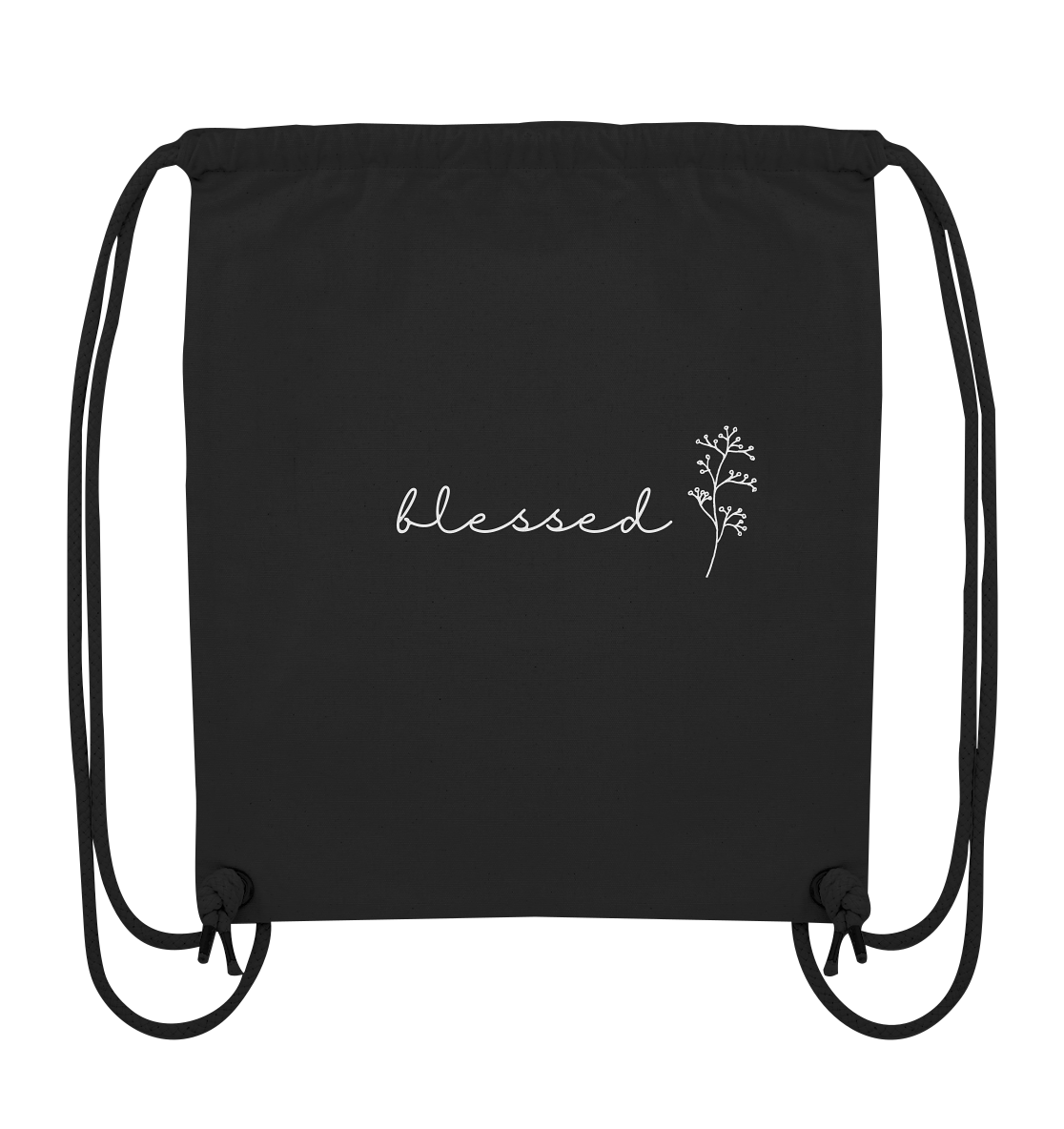 blessed - Organic Gym-Bag - wertvoll und geliebt 