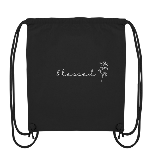 blessed - Organic Gym-Bag - wertvoll und geliebt 