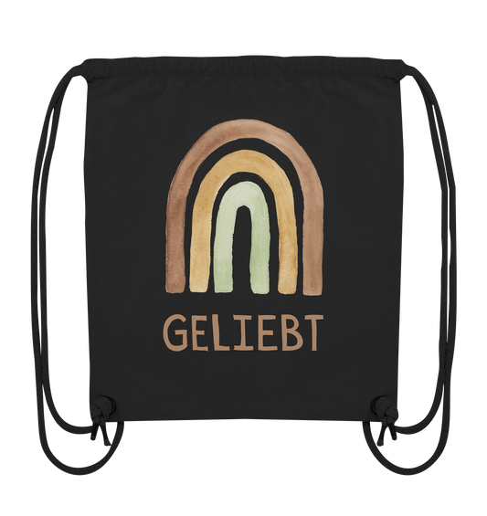 Geliebt Jungs - Organic Gym-Bag - wertvoll und geliebt 