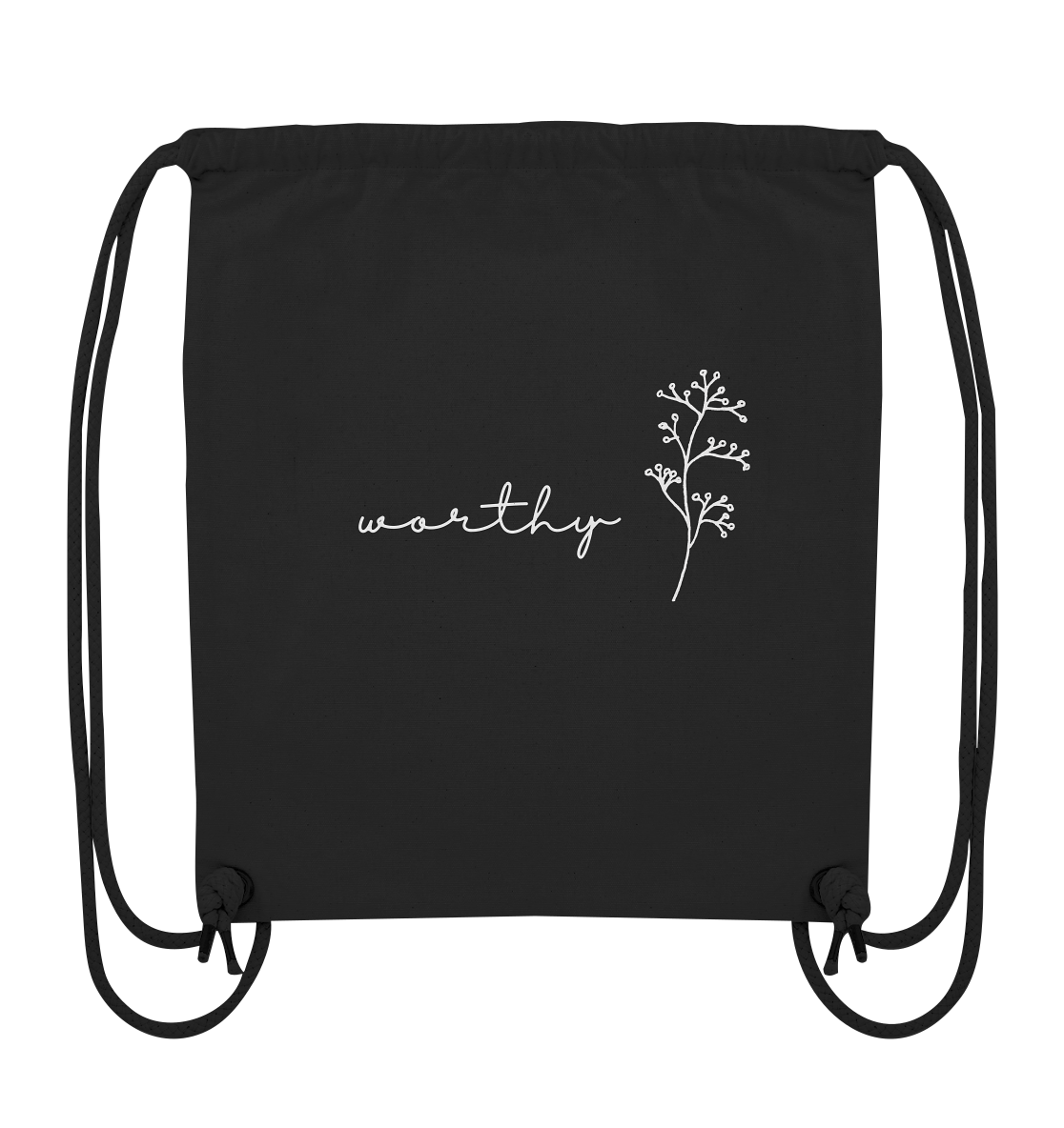 Worthy - Organic Gym-Bag - wertvoll und geliebt 