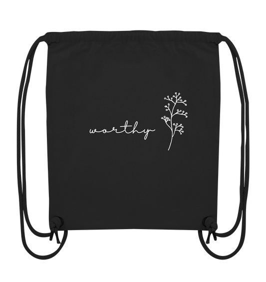 Worthy - Organic Gym-Bag - wertvoll und geliebt 