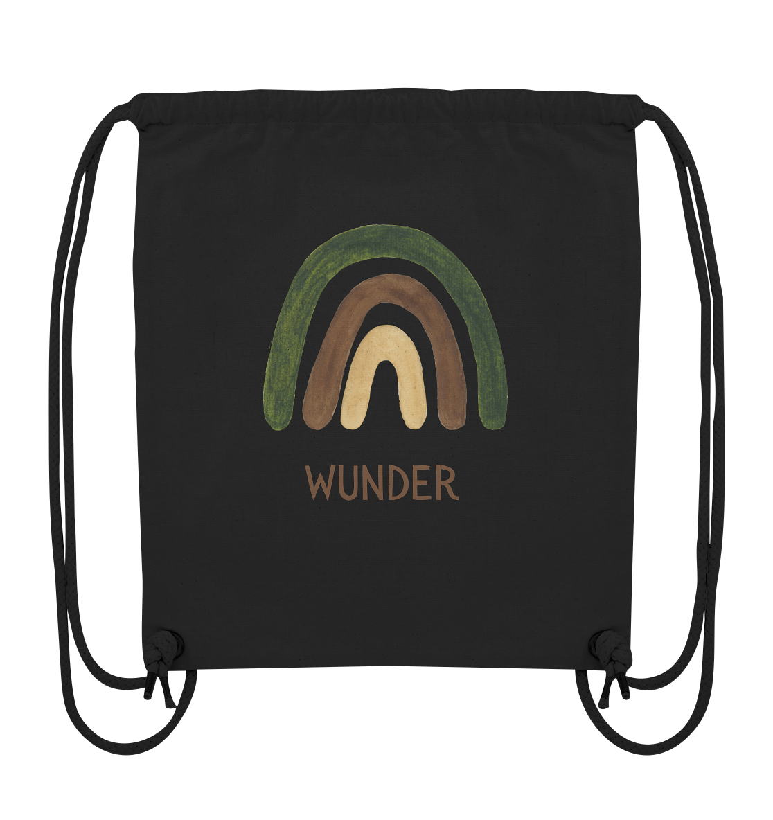 Wunder - Organic Gym-Bag - wertvoll und geliebt 