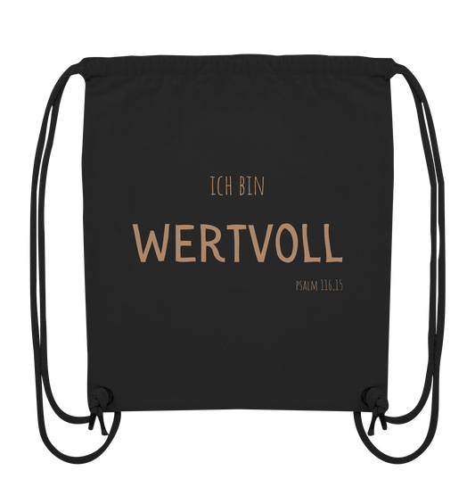 Wertvoll - Organic Gym-Bag - wertvoll und geliebt 