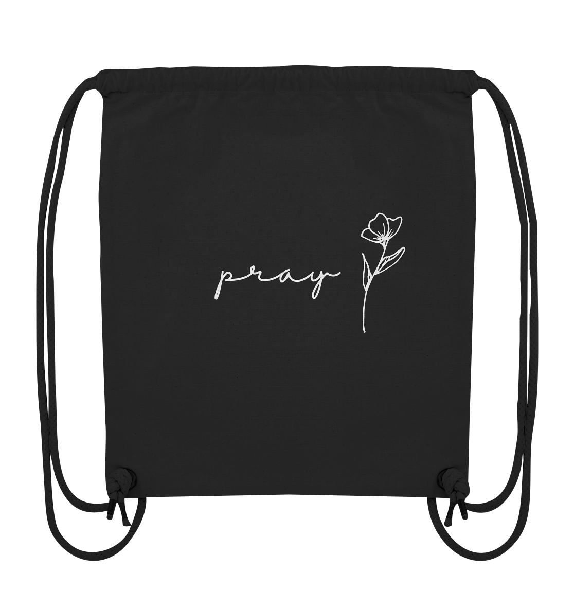 Pray - Organic Gym-Bag - wertvoll und geliebt 