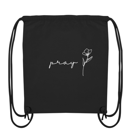 Pray - Organic Gym-Bag - wertvoll und geliebt 
