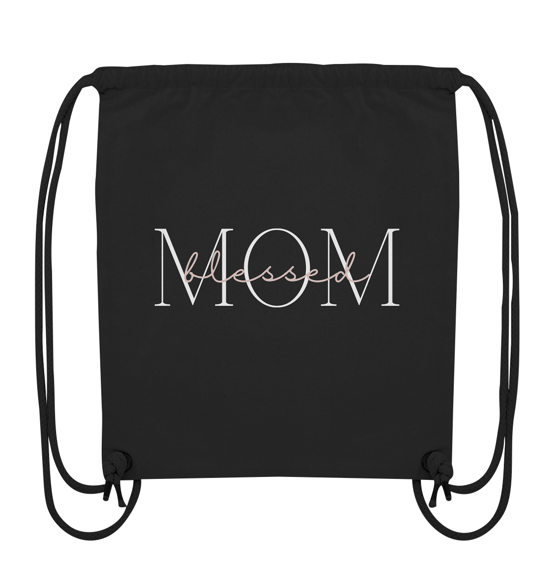Blessed mom - Organic Gym-Bag - wertvoll und geliebt 