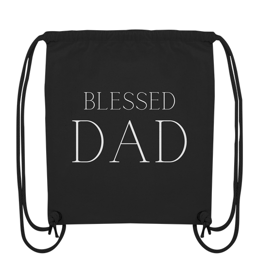 Blessed dad - Organic Gym-Bag - wertvoll und geliebt 