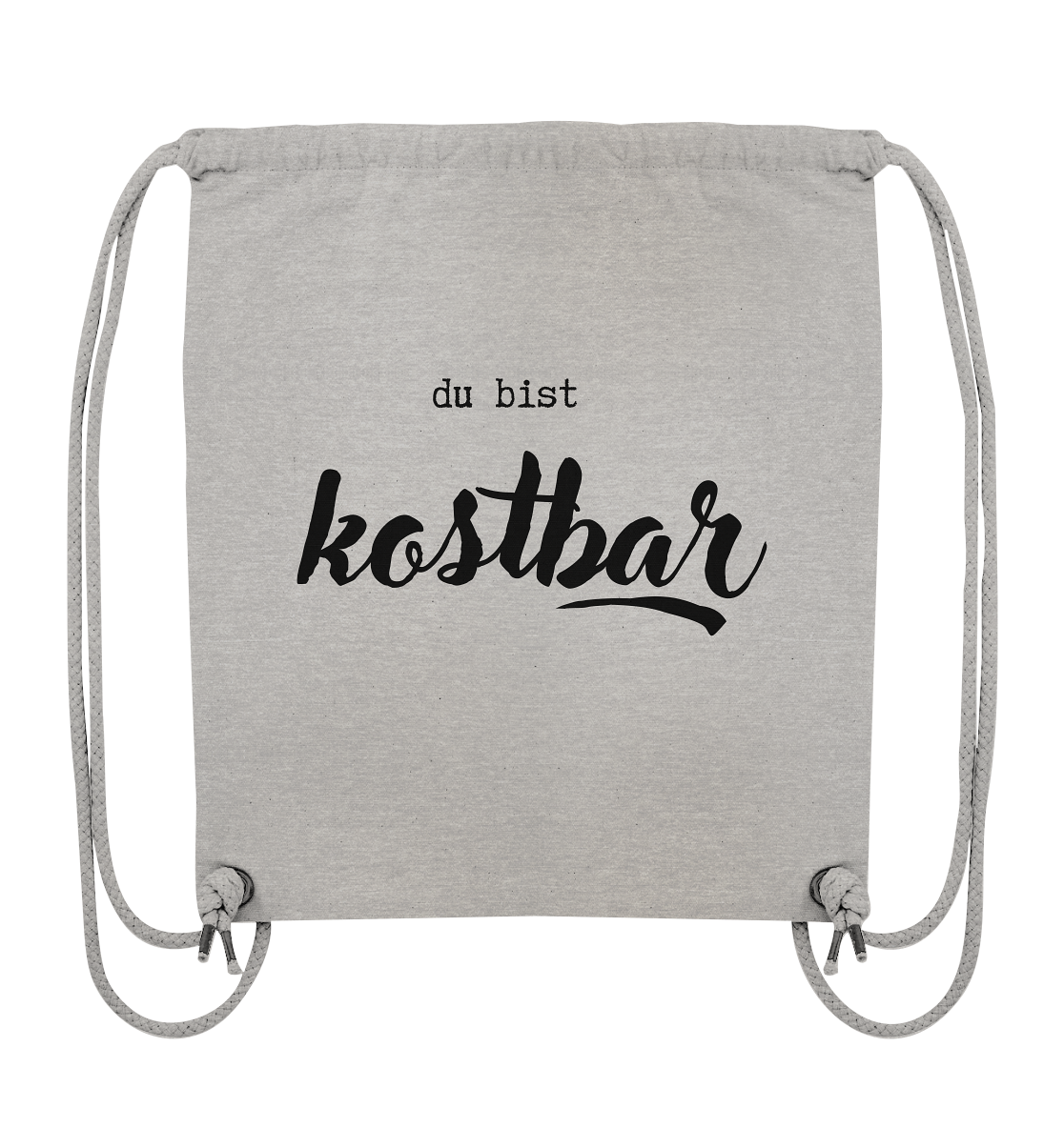 Kostbar - Organic Gym-Bag - wertvoll und geliebt 