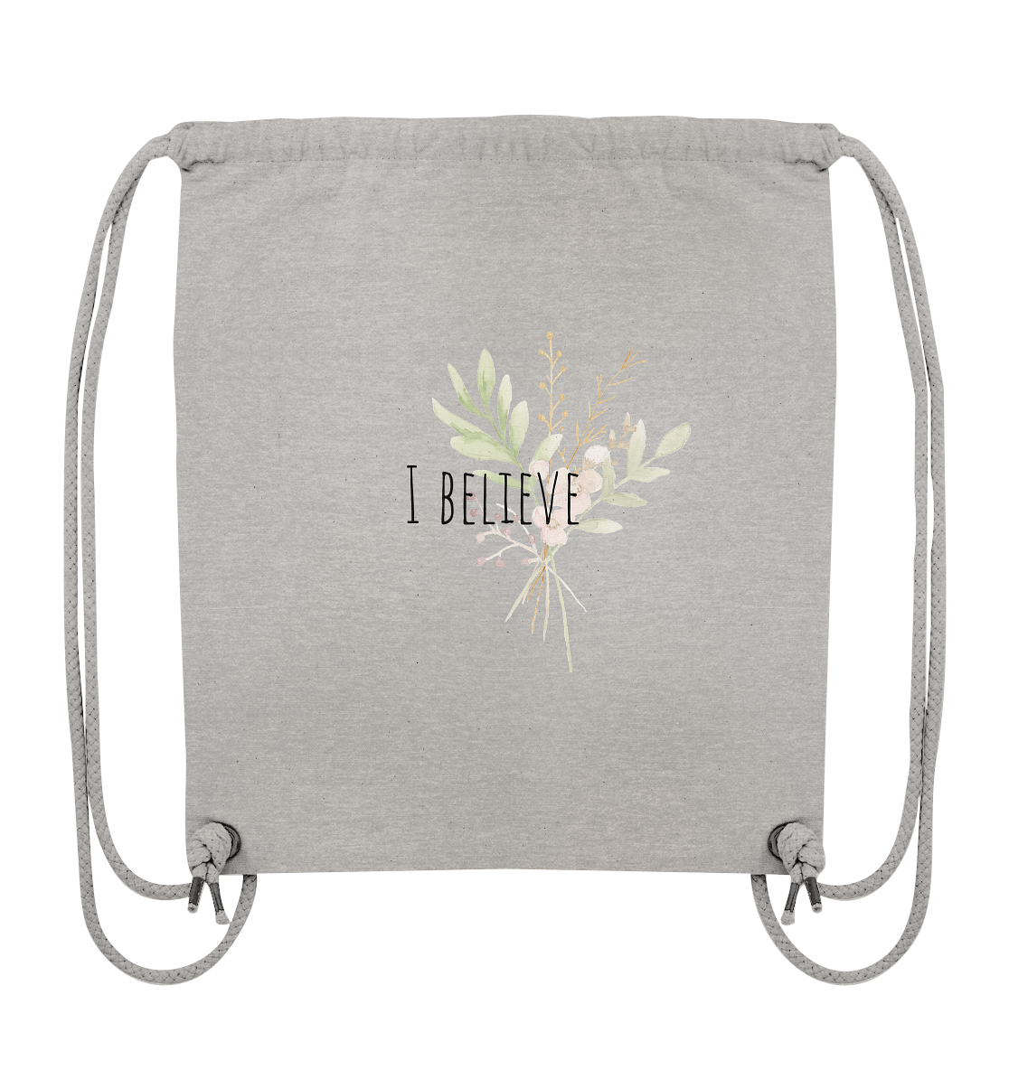 I believe - Organic Gym-Bag - wertvoll und geliebt 