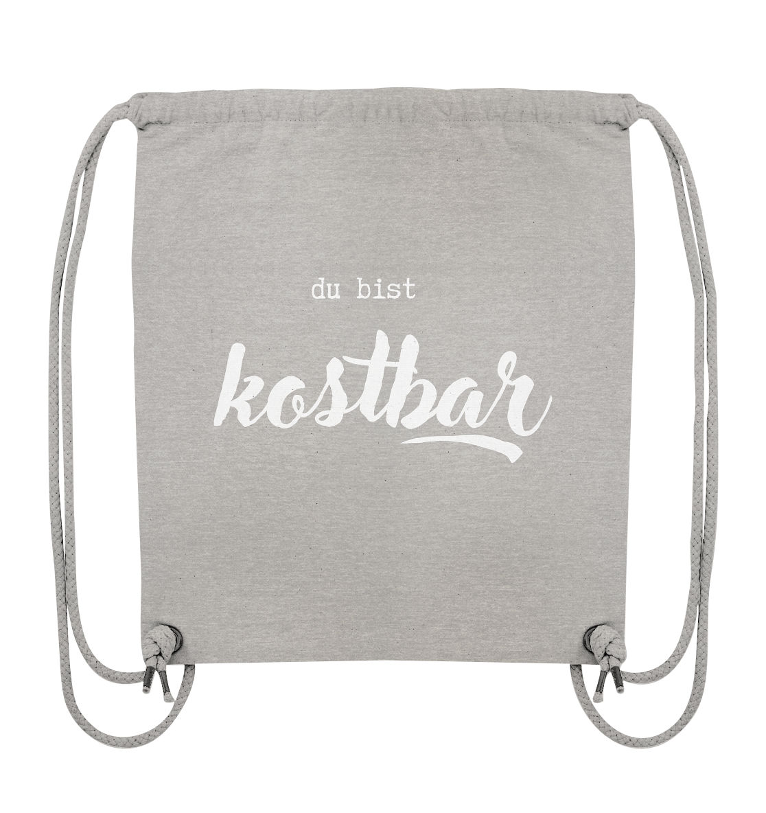 Kostbar - Organic Gym-Bag - wertvoll und geliebt 
