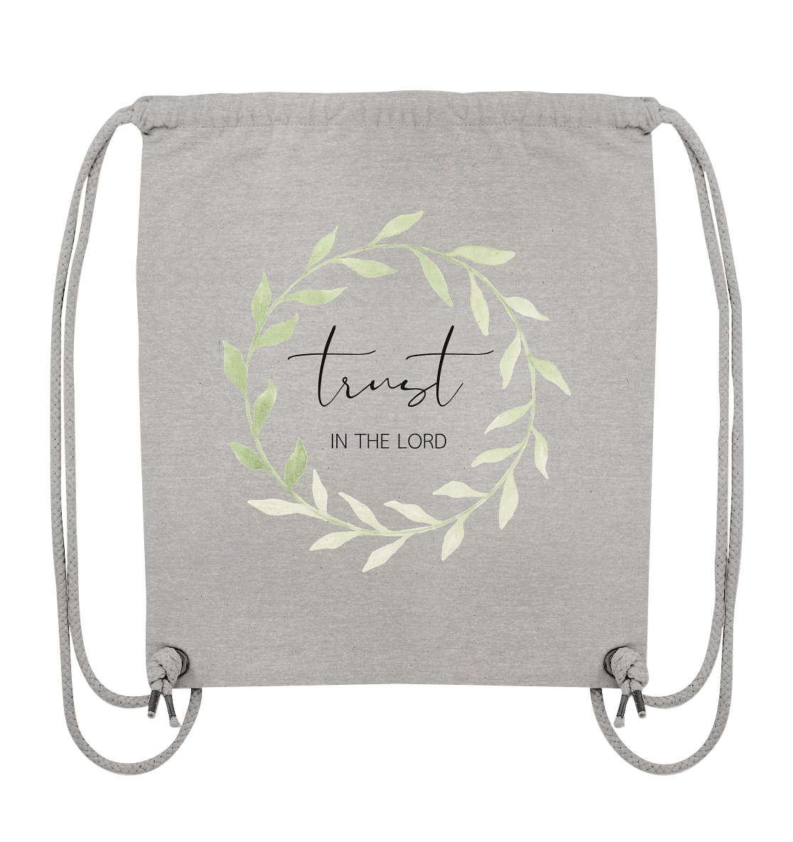 trust in the lord - Organic Gym-Bag - wertvoll und geliebt 