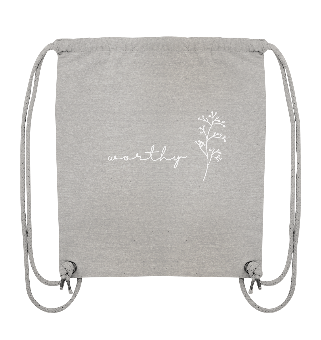 Worthy - Organic Gym-Bag - wertvoll und geliebt 